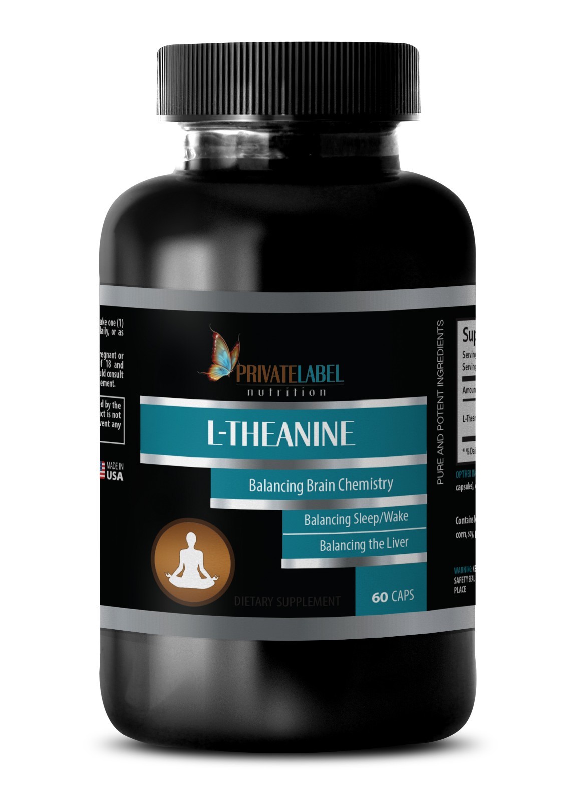 L-Theanine 200mg – Emotional Well-Being, Healthy Mood, Promotes Relaxation