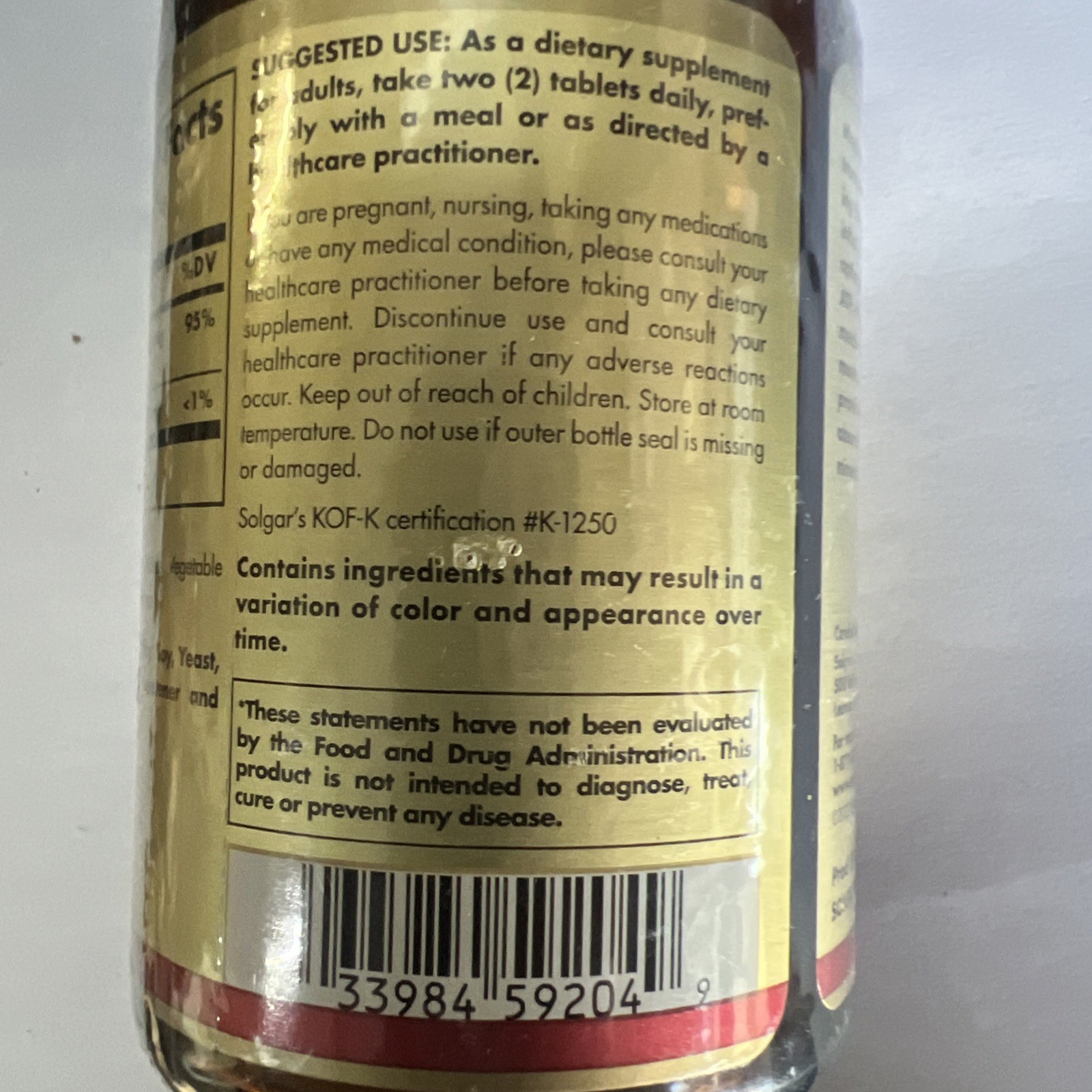 Solgar Magnesium Citrate 420mg Highly Absorbable Supplement 60 Count Vegan.4/27