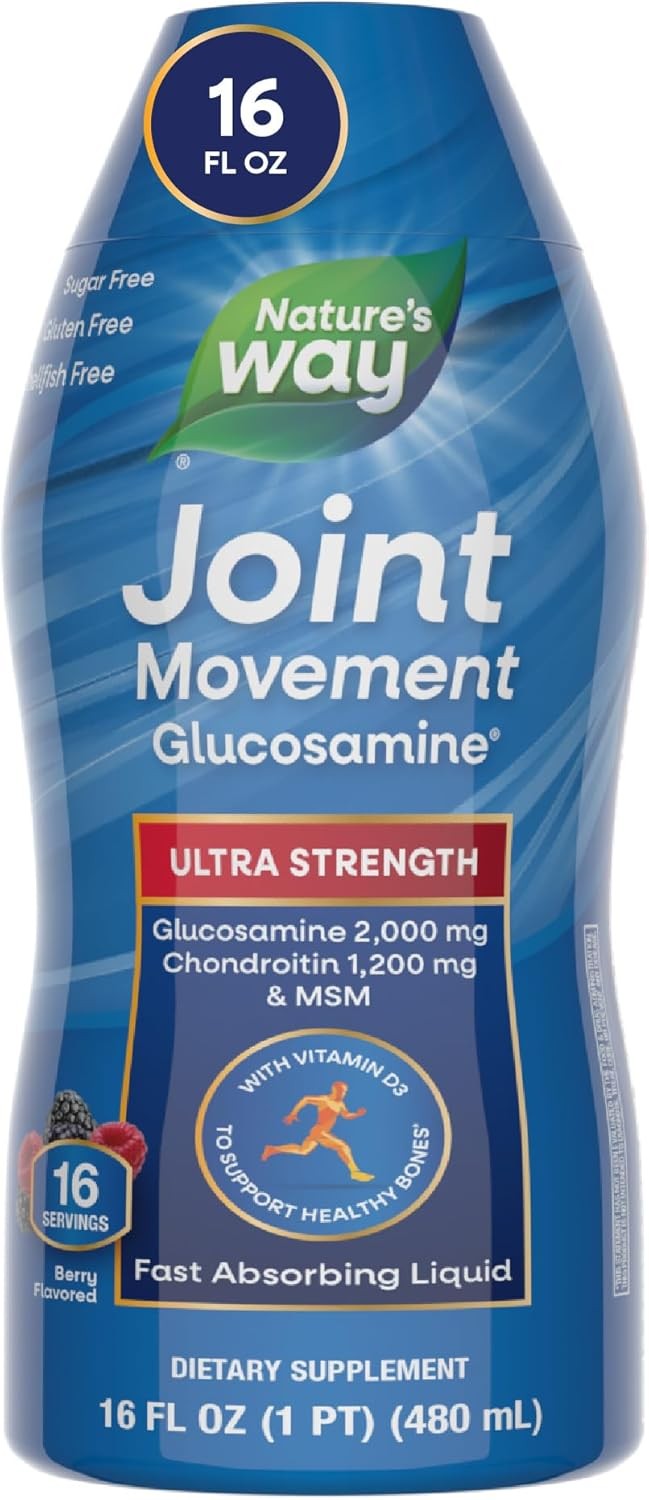 Nature’s Way Joint Movement Glucosamine Fast Absorbing 16 Fl Oz (Pack of 1)