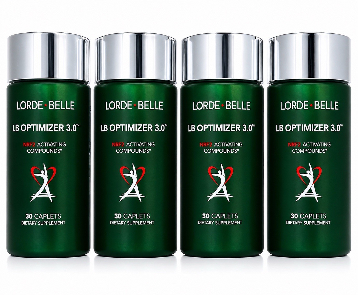 Lot 4 Lorde & Belle LB Optimizer 3.0 New Sealed 2/27 Exp Anti Aging Detox Antiox