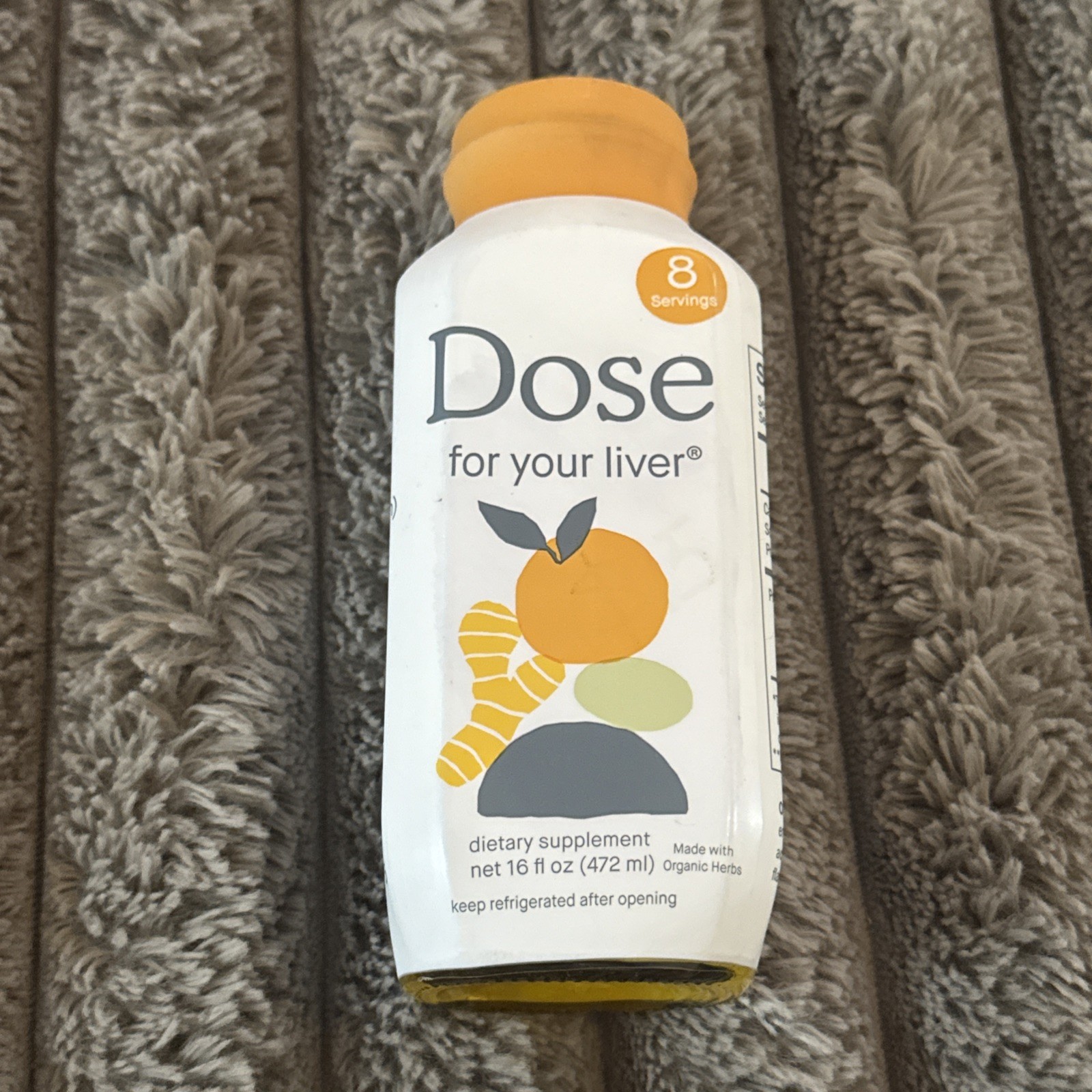 NEW & SEALED! Dose For Your Liver – 16 oz Dietary Supplement 02/27