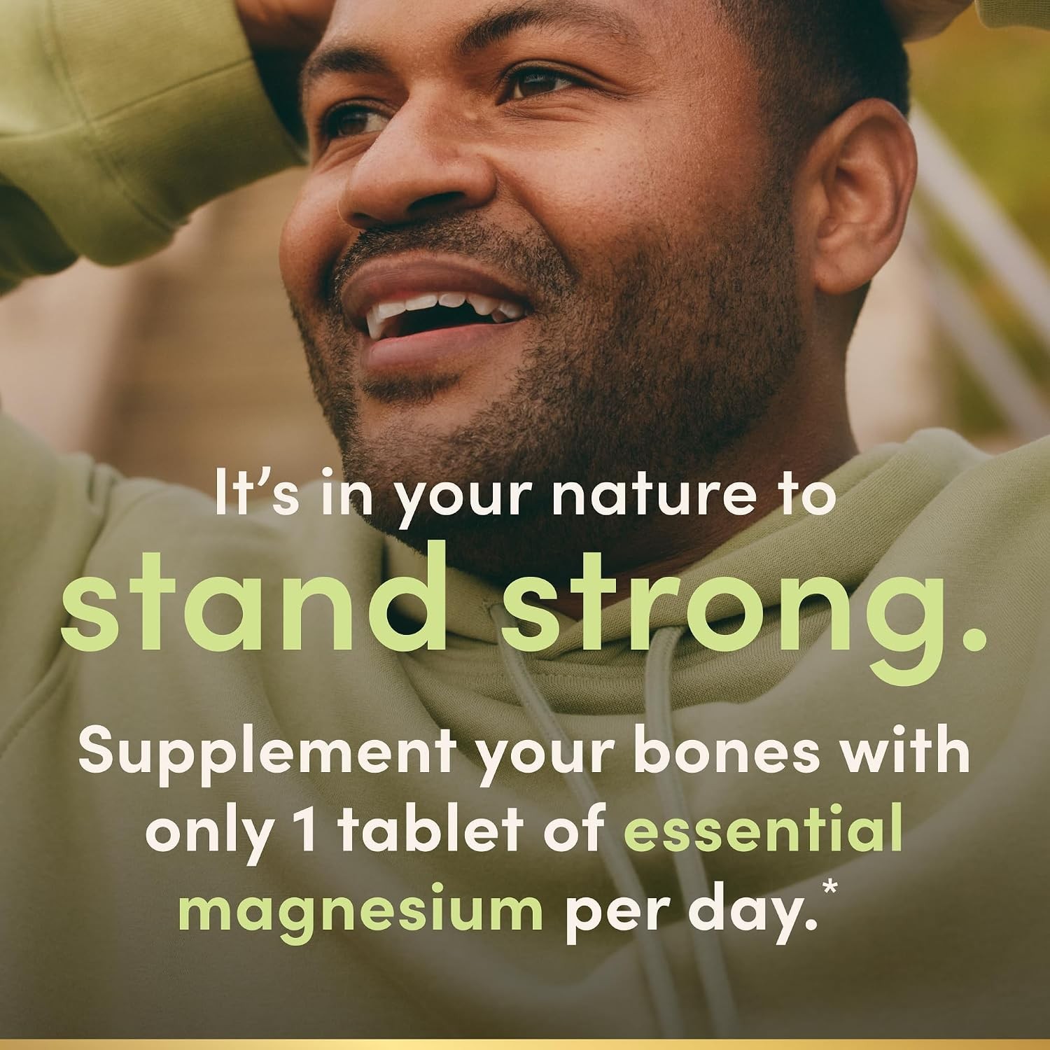 Magnesium 500mg Tablets High Potency Magnesium Supplement for Bone Muscle Health