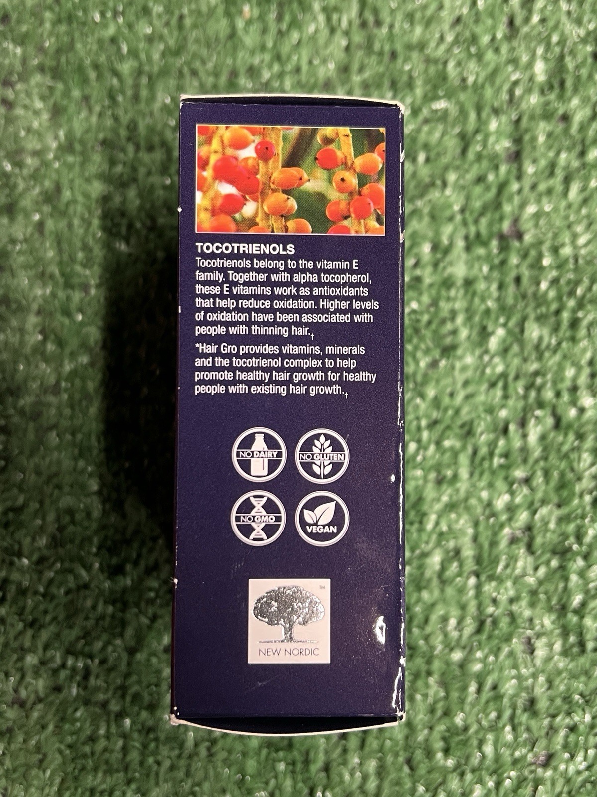 New Nordic Hair Gro Dietary Supplement With Botanicals 60 Tablets – Exp 11/2026