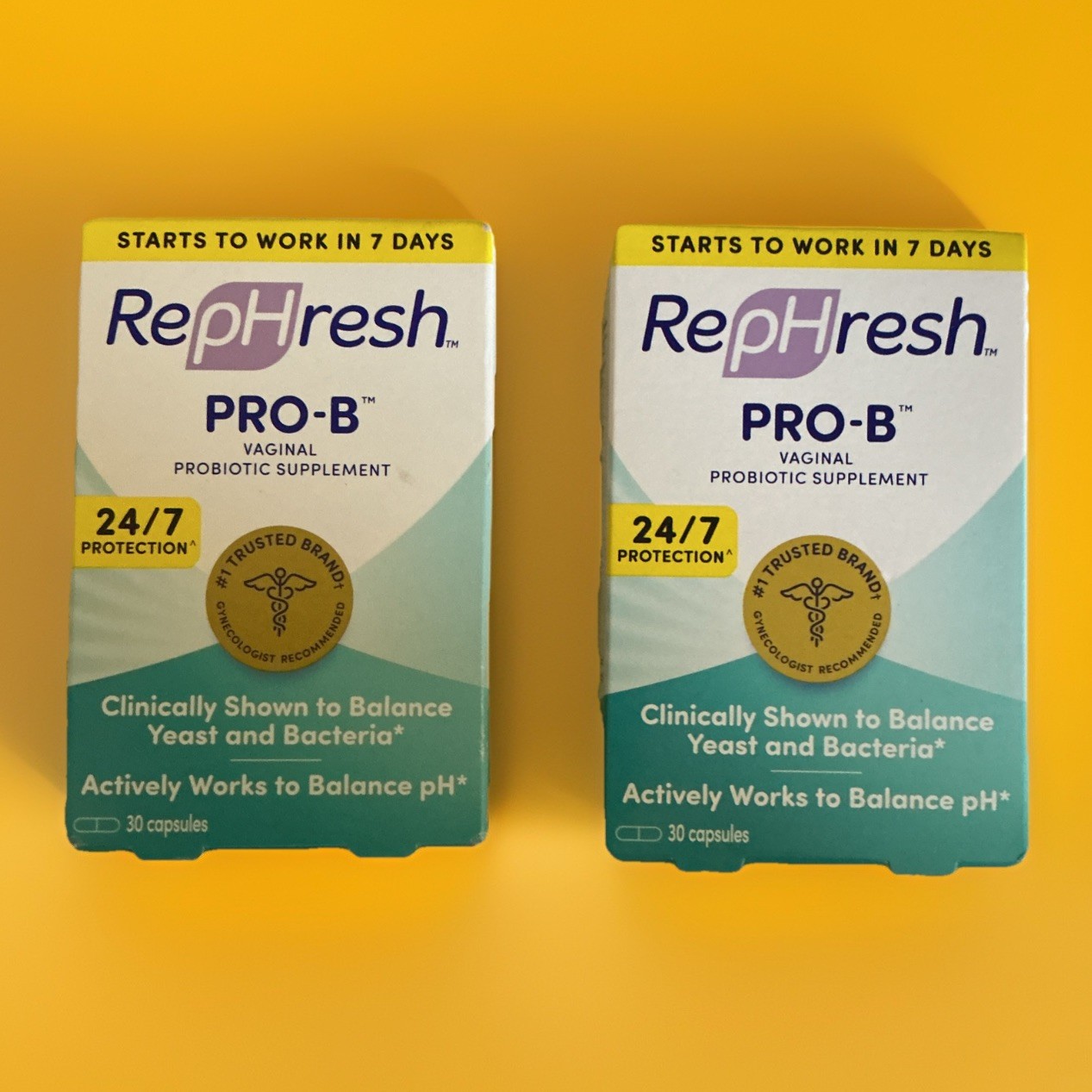 2 – Rephresh Pro B Probiotic Feminine Supplement 30 Capsules EXP:09/2026+