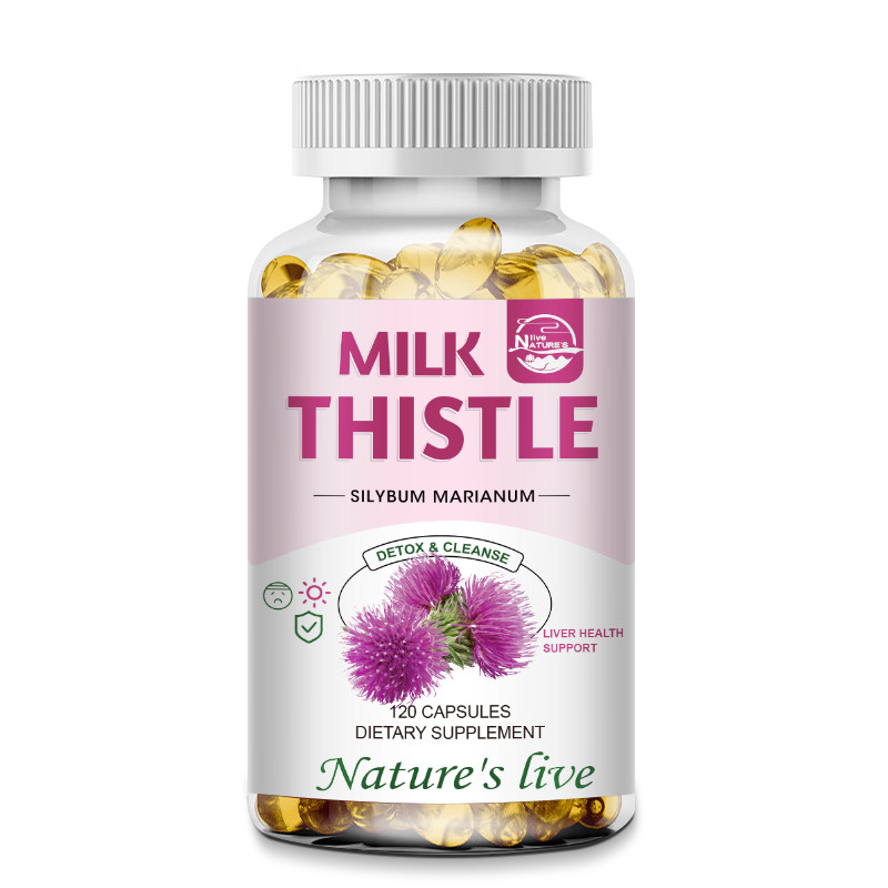 Anti – Aging – MILK THISTLE 1200MG Milk Thistle Best Seller 1 Bottle 120Capsules