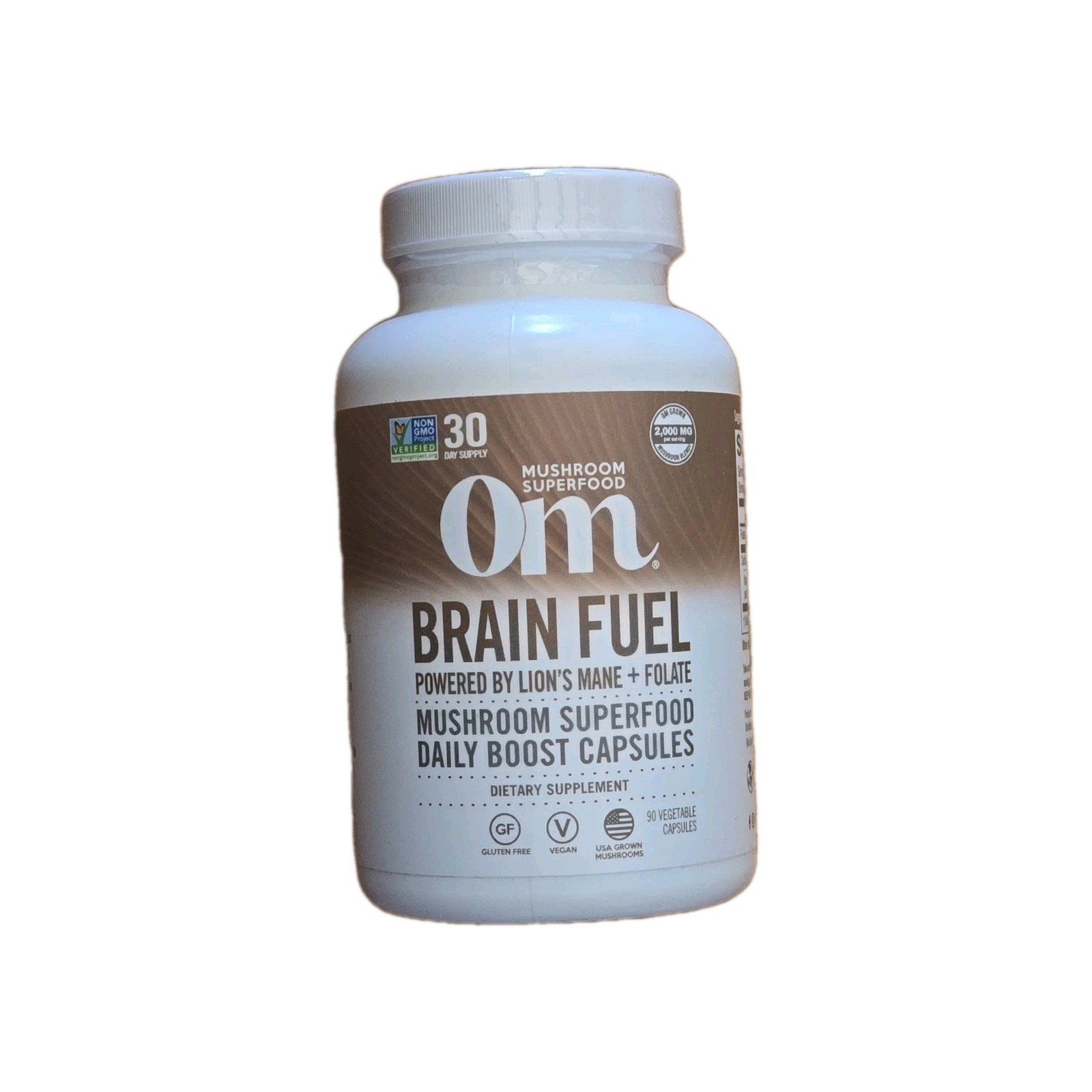 OM Mushroom Superfood Brain Fuel, 90 Veggie Capsules
