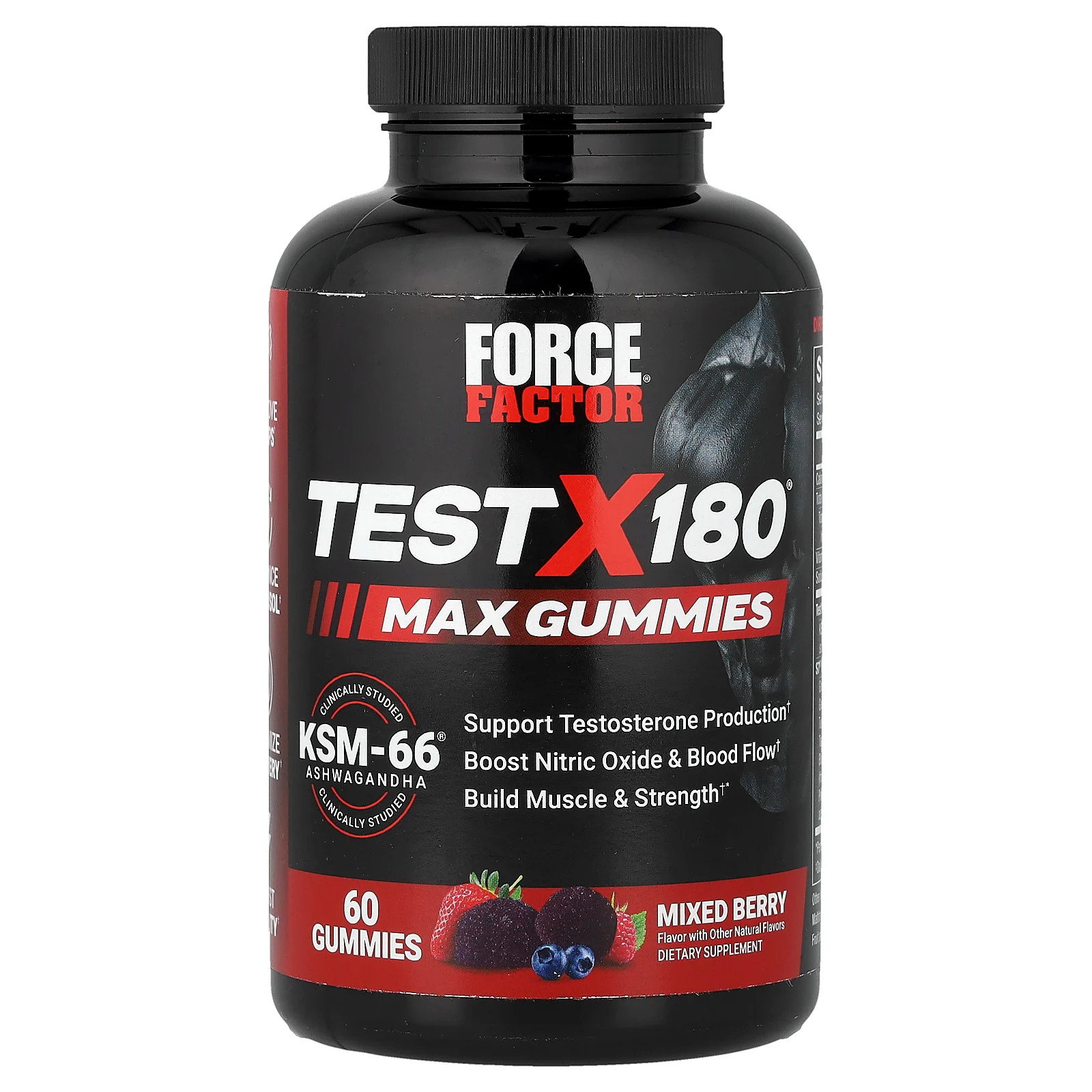 Test X180® Max Gummies, Mixed Berry, 60 Gummies