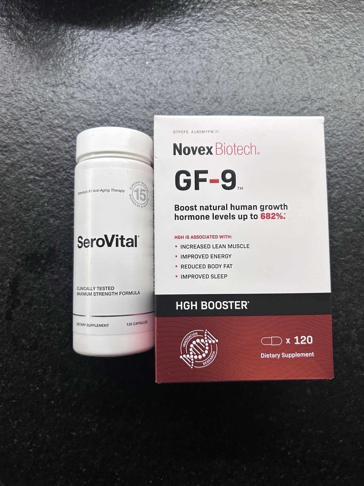 SeroVital Max CapsNew & GF-9 New- 2 items for a great Price