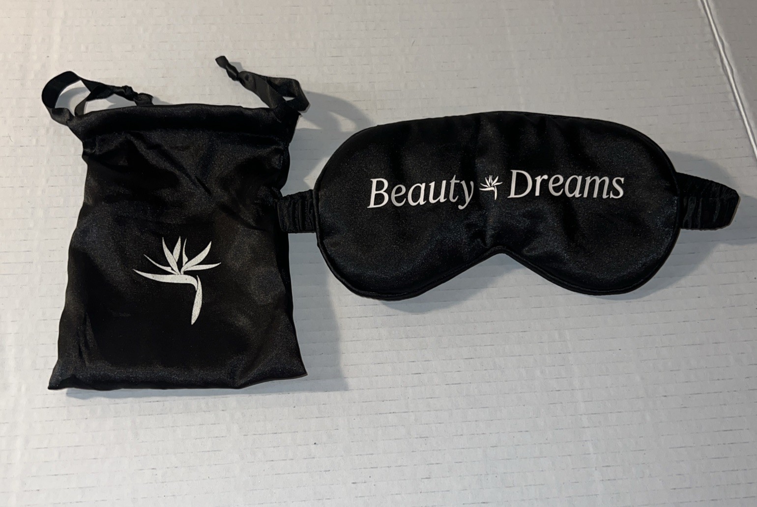 Beauty Society-Rested Nighttime Satin Sleep Mask New