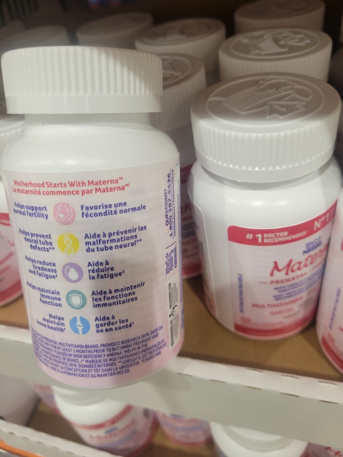Nestle Materna Prenatal/ Postpartum Vitamins & Minerals Supplement, 150 tablets