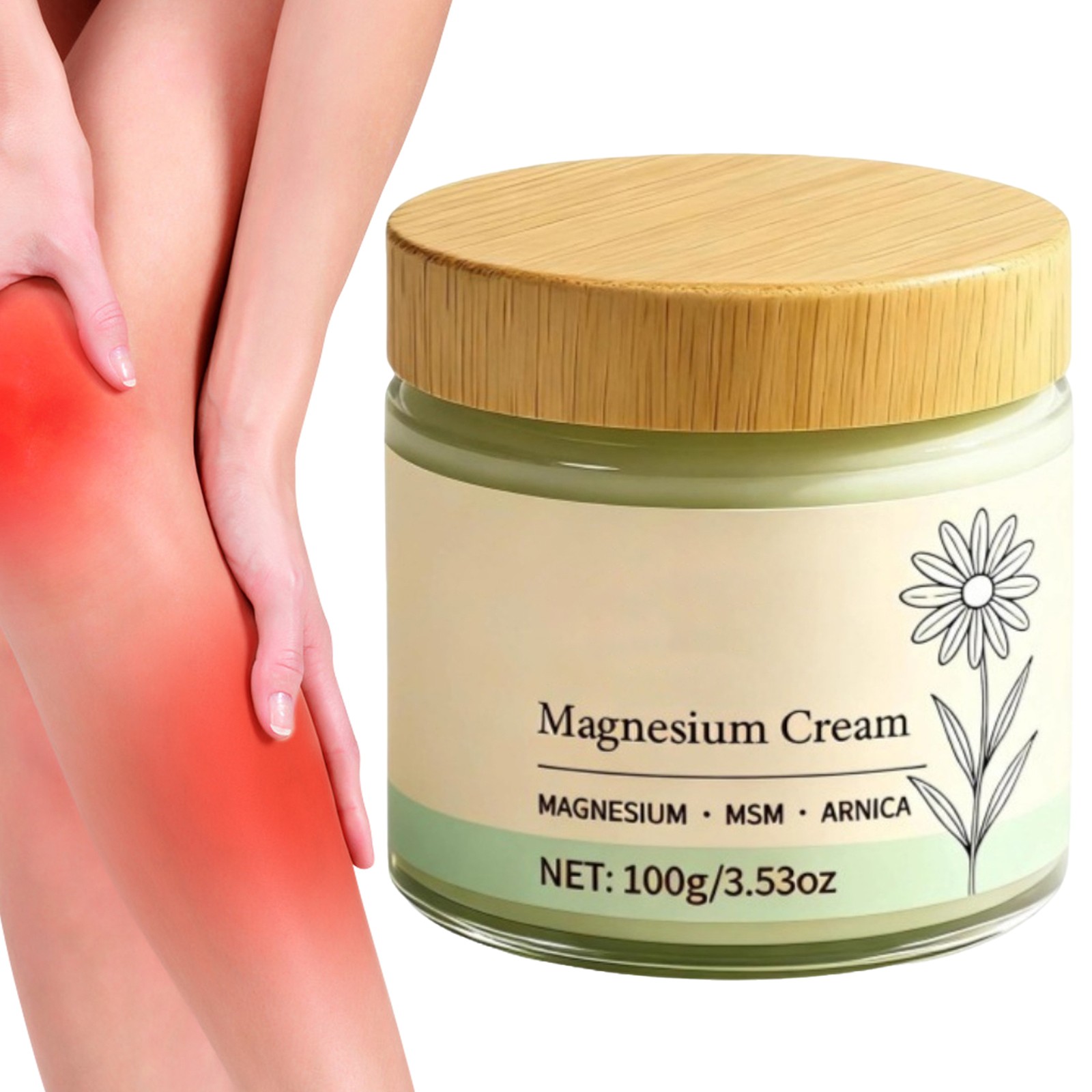 Joint Relief Cream 100g, Soothing Muscle & Bone Balm, Quick-Absorbing Formula US