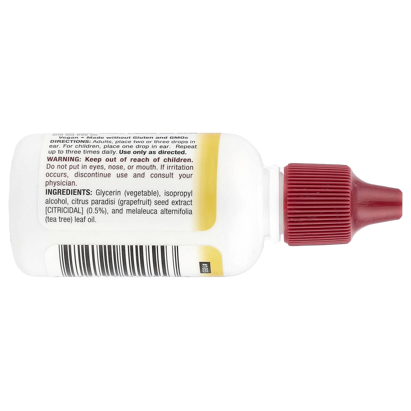 Ear Drops with Grapefruit Seed Extract Plus Tea Tree Oil, 1 fl oz (30 ml)
