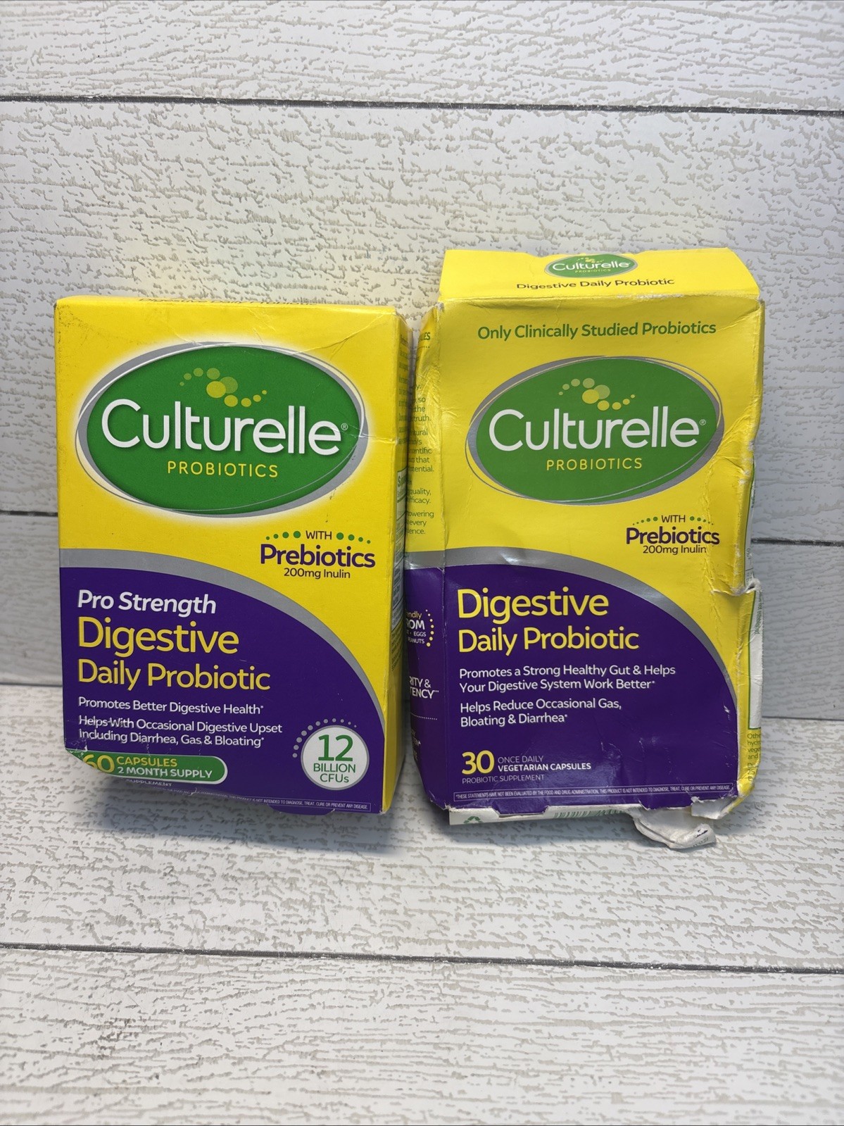 Culturelle Digestive Dailly Probiotic 60 Count + 30 = 90 TOTAL Exp. 1-27+