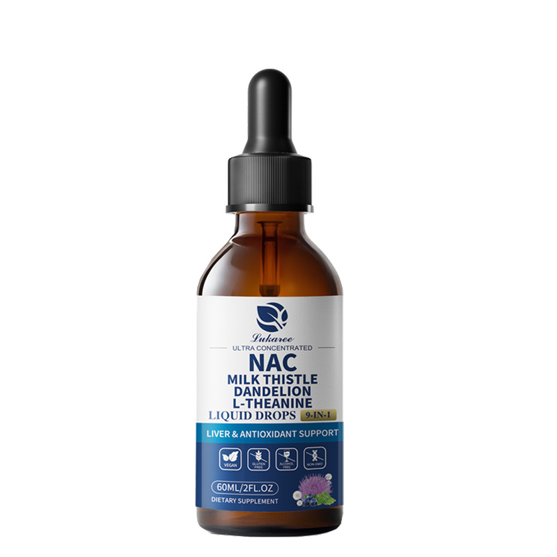 NAC N-Acethyl-L-Cysteine Liquid Drop Support Antioxidant Detoxifying Lung Health