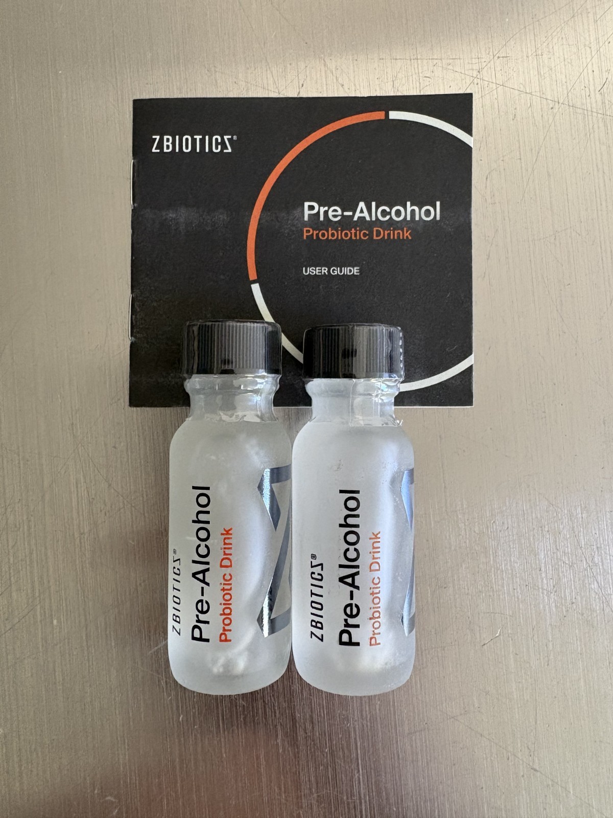 ZBiotics Pre-Alcohol Probiotic Drink, Tester 2 Pack, 0.47