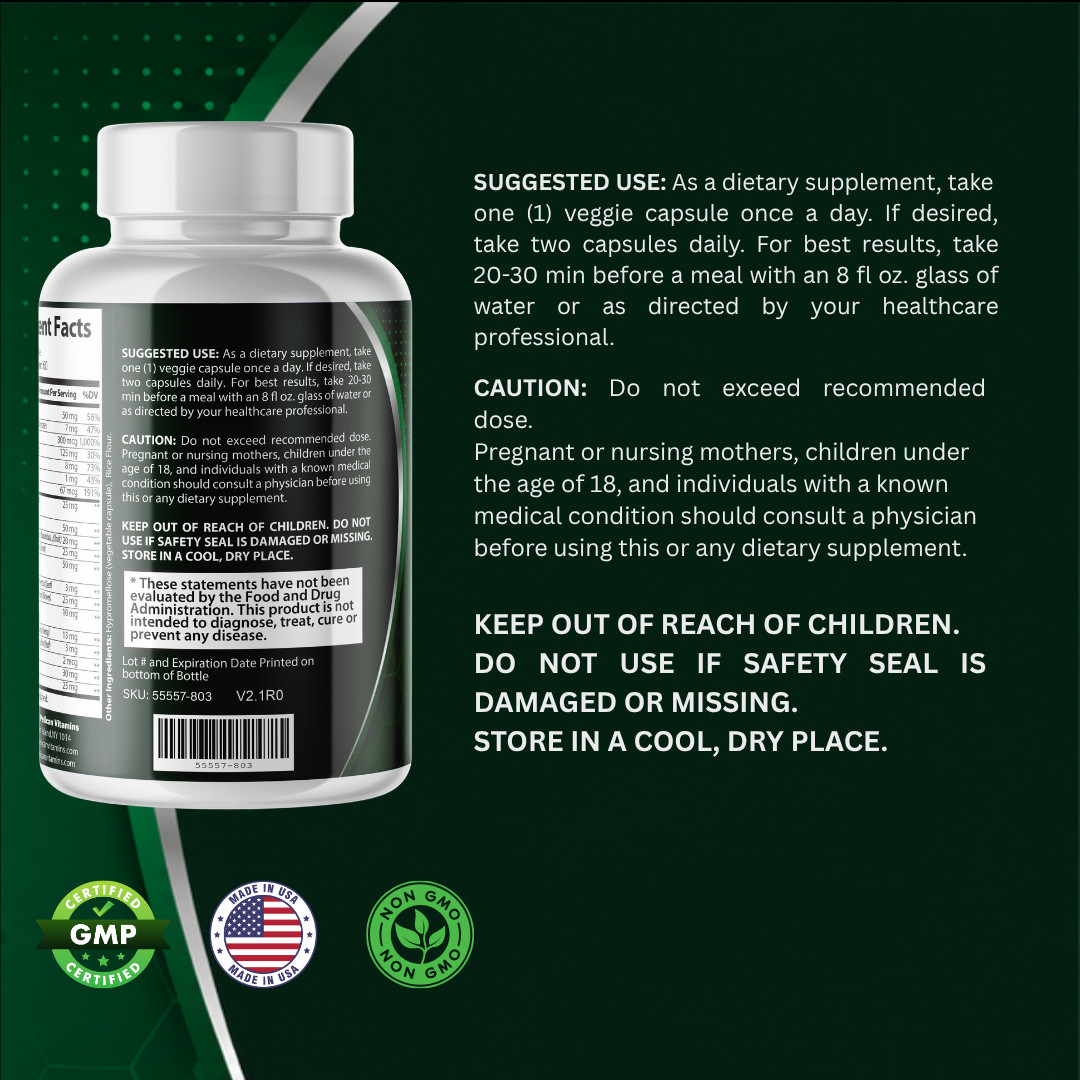 GlucoPeak-Blood Support- 60 Capsules