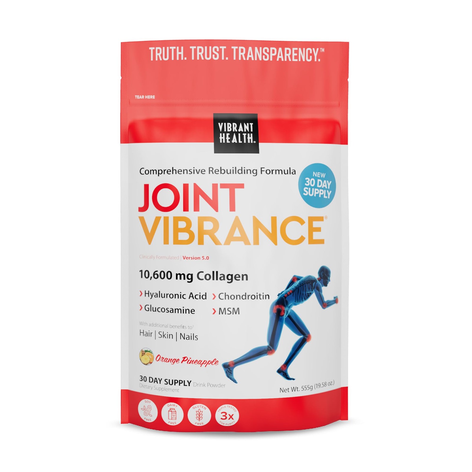Vibrant Health, Joint Vibrance, Comprehensive Joint and Cartilage Support, 30…