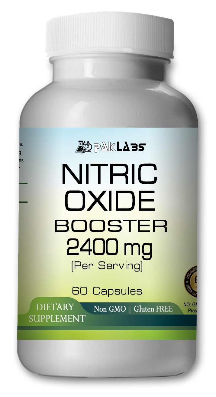 Nitric Oxide Booster Capsules 2400mg Per Serving – Best Quality