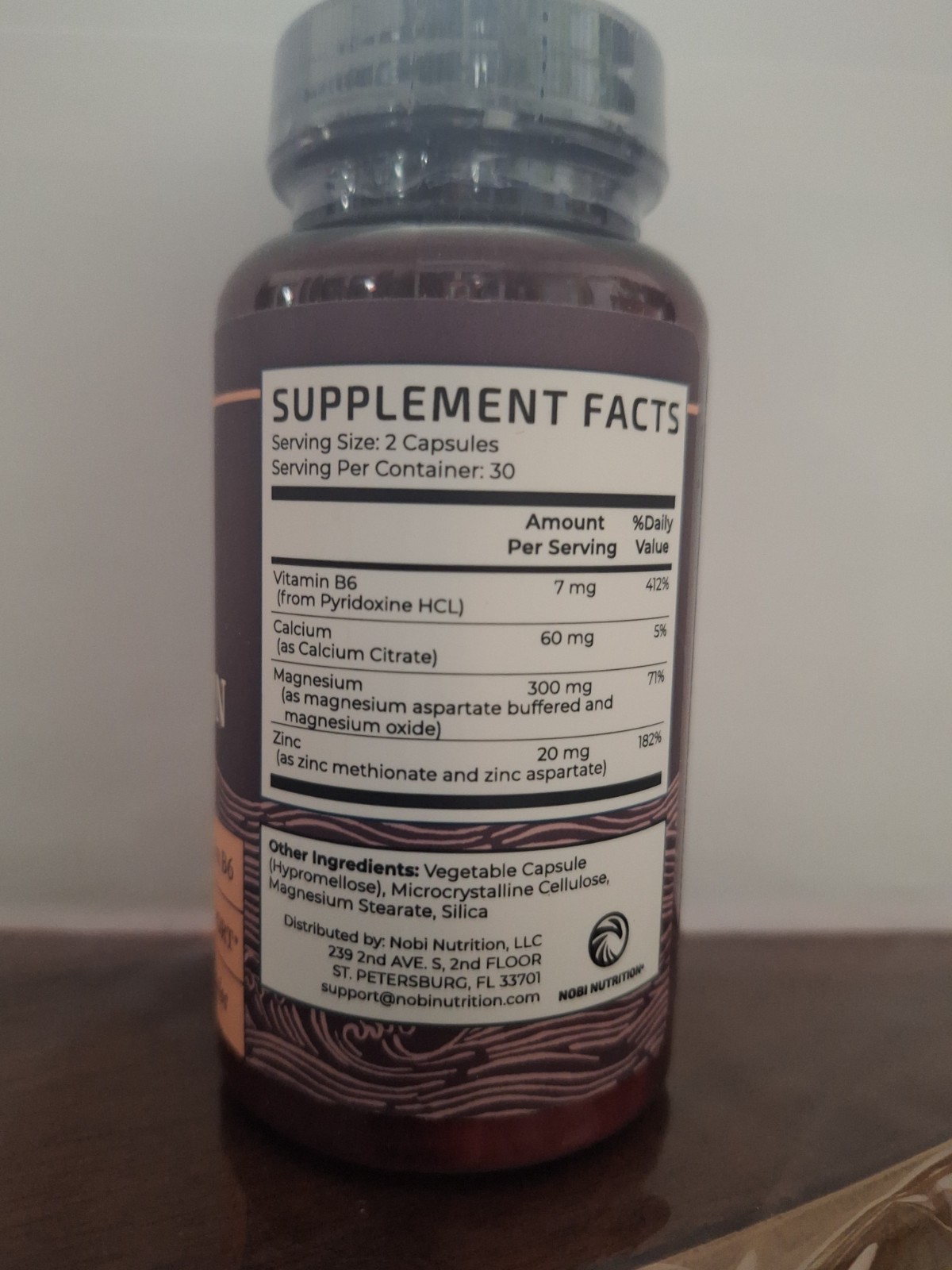 ZMA (ZINC & Magnesium) for women 60 capsules