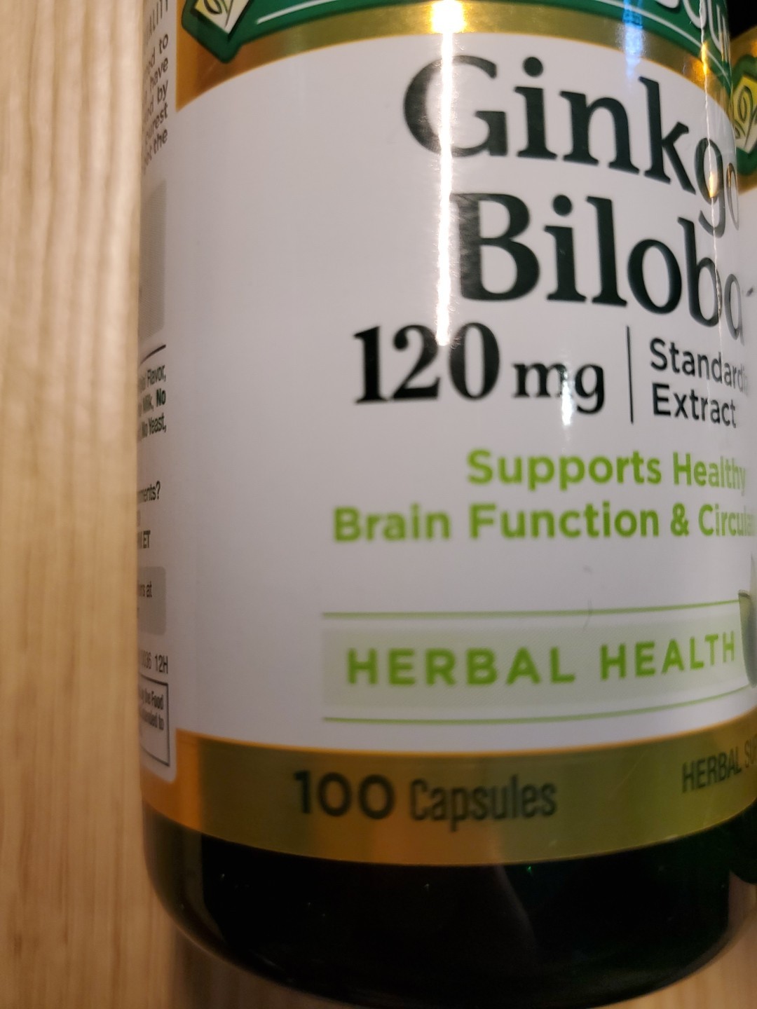 2 Pack GINKGO BILOBA 120mg – 200 Caps (2×100) [Exp 2028] Brain Function & Memory