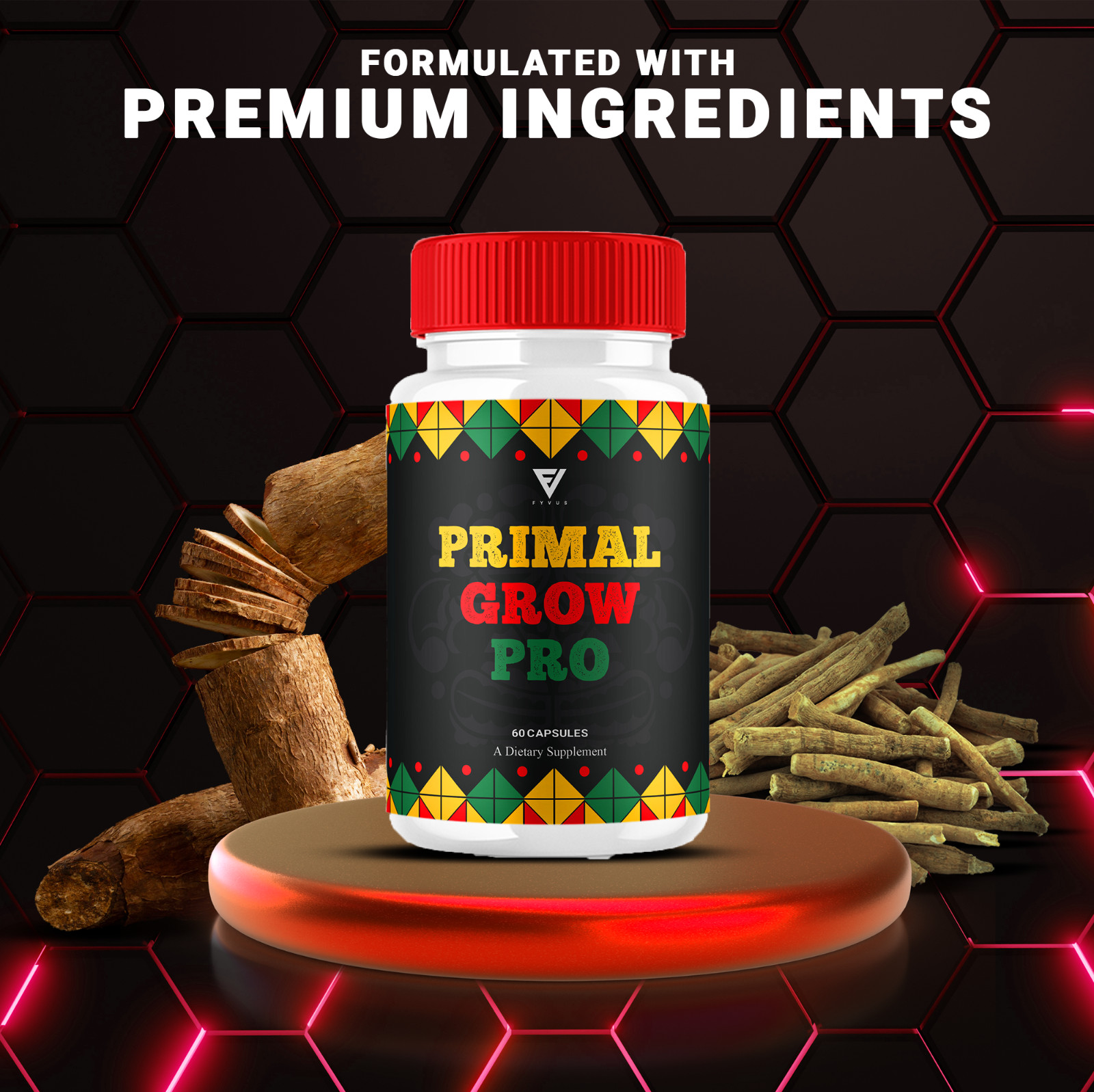 (5 Pack) Primal Grow Pro Capsules PrimalGrow Pro Max Performance (300 Capsules)