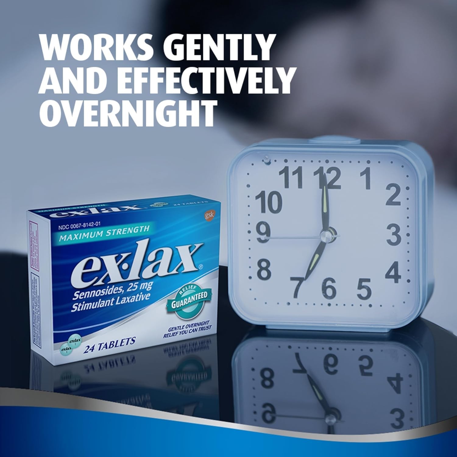 Dependable Laxative for Constipation Relief – 48 Count, Fast-Acting & Gentle