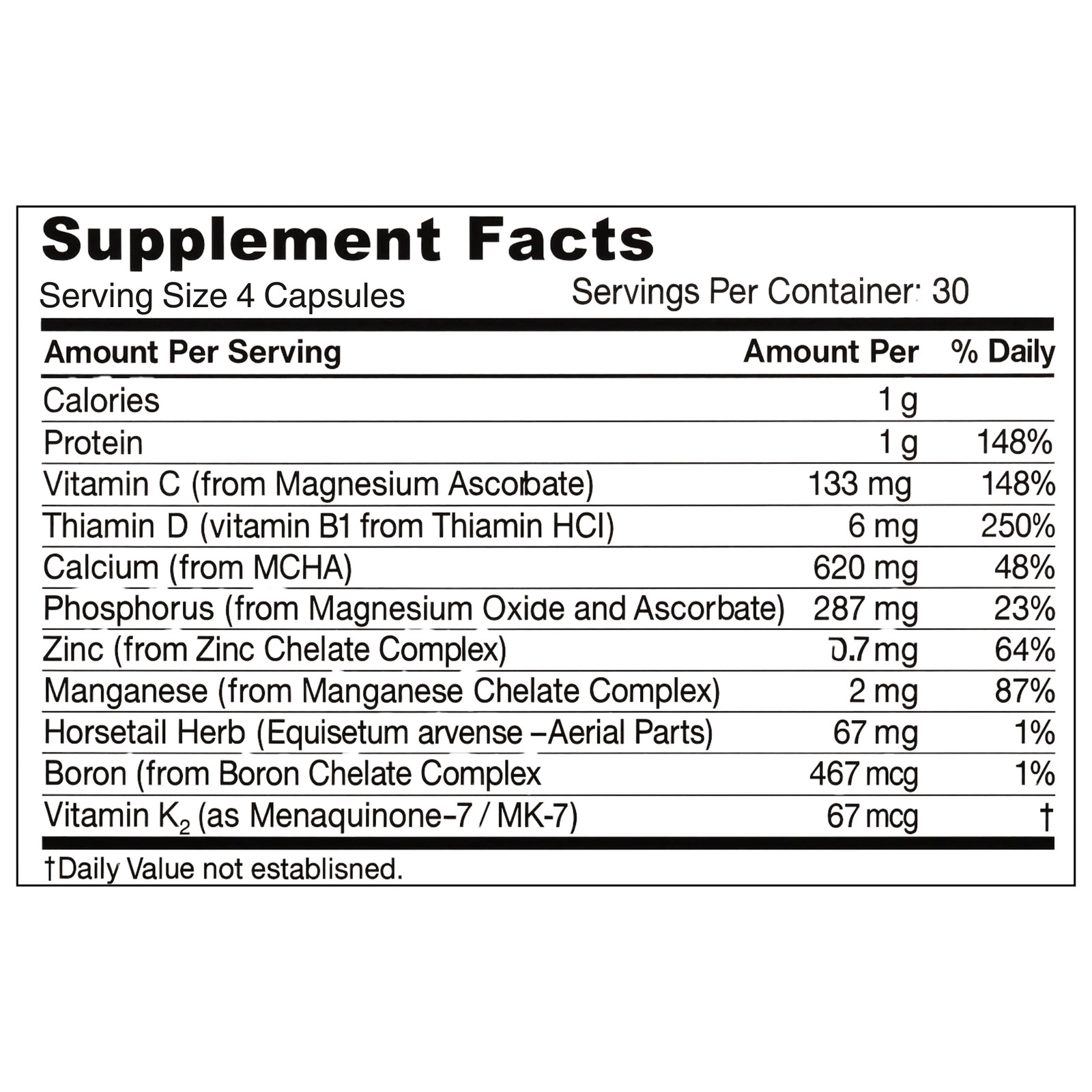 New Life Healthy Bones, Bone Support, Trace Minerals, 120 Capsules