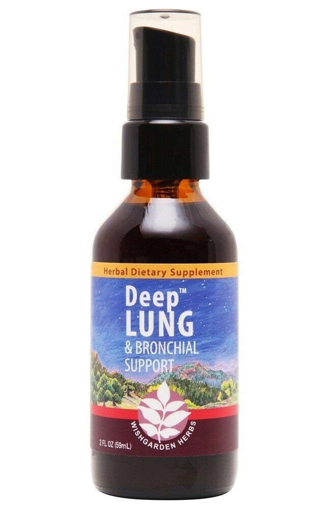 WishGarden Herbs – Deep Lung & Bronchial Support Spray – 2 fl. oz.