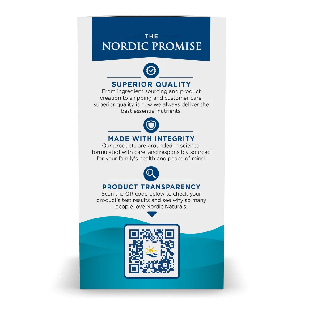 Nordic Naturals EPA Lemon Xtra- Potent Dose for Heart, Immune & Mood Health 90Ct