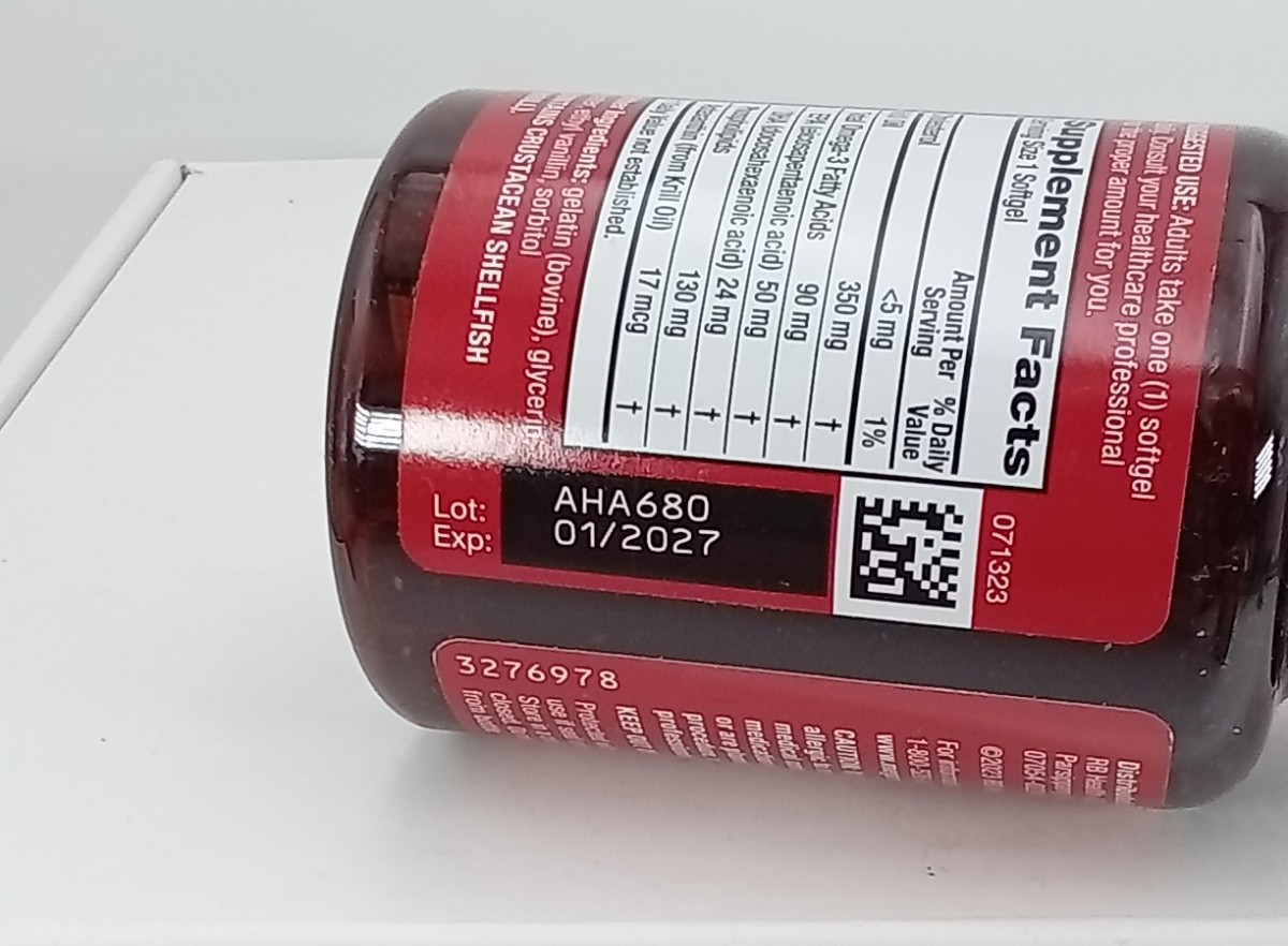 MEAGAREDOMEGA-3 KRILL OIL BB DATE 01/2027