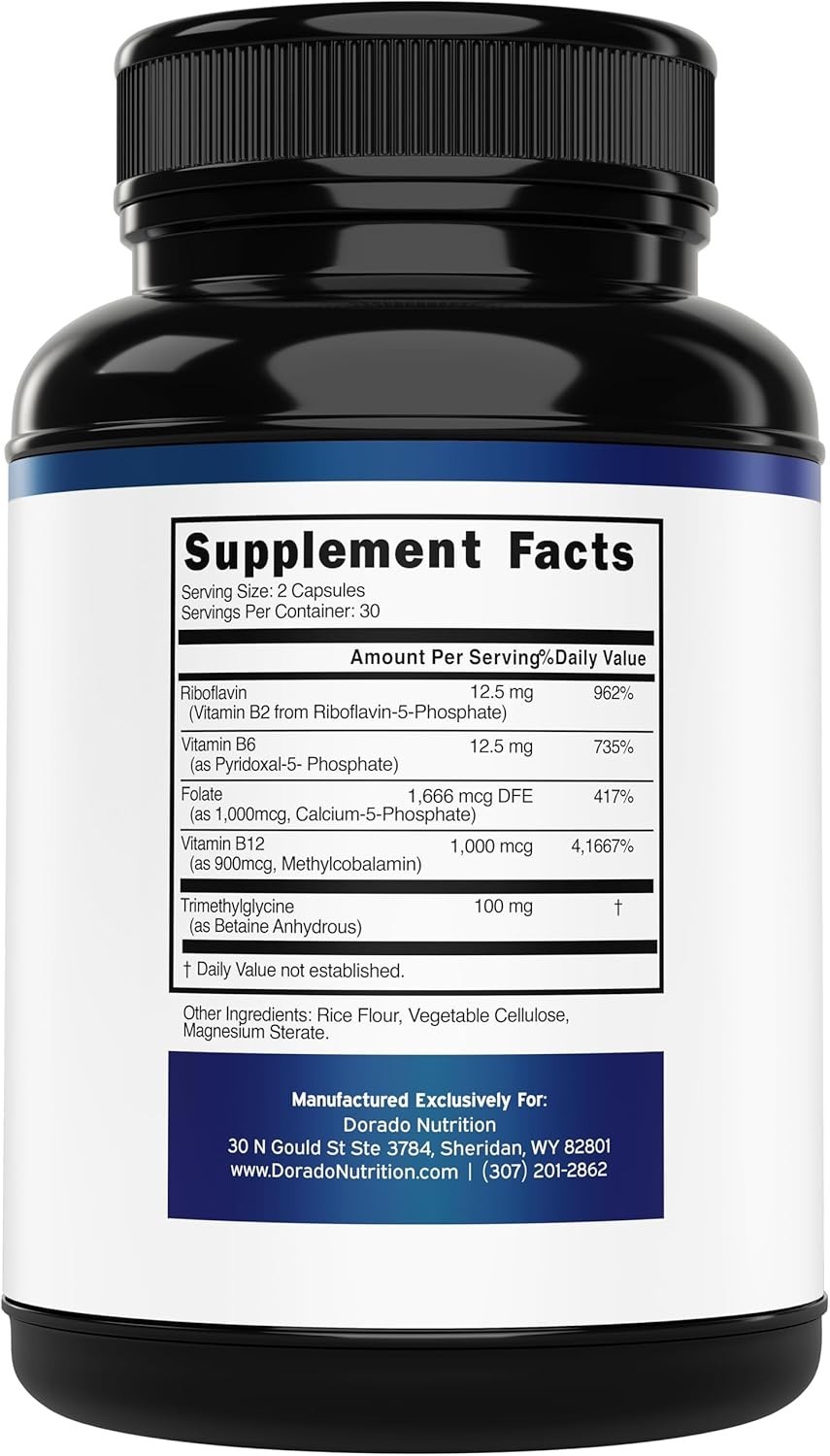 Methylated Multivitamin Supplement for Women and Men (60 Capsules)…