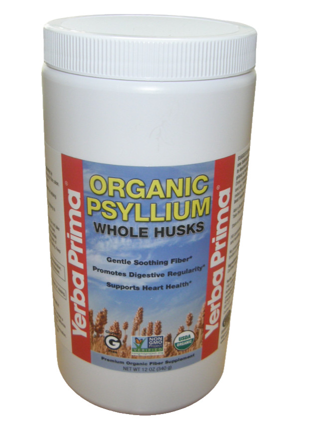 Organic Psyllium Whole Husks, 12 oz (340 g)
