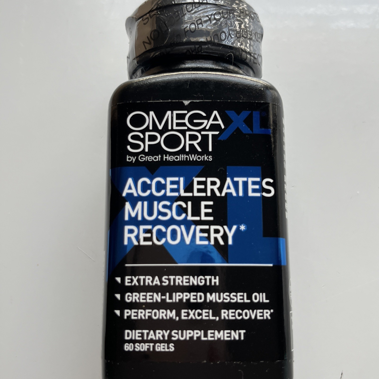 OmegaXL Sport Extra Strength Muscle Recovery Supplement and Respiratory Support