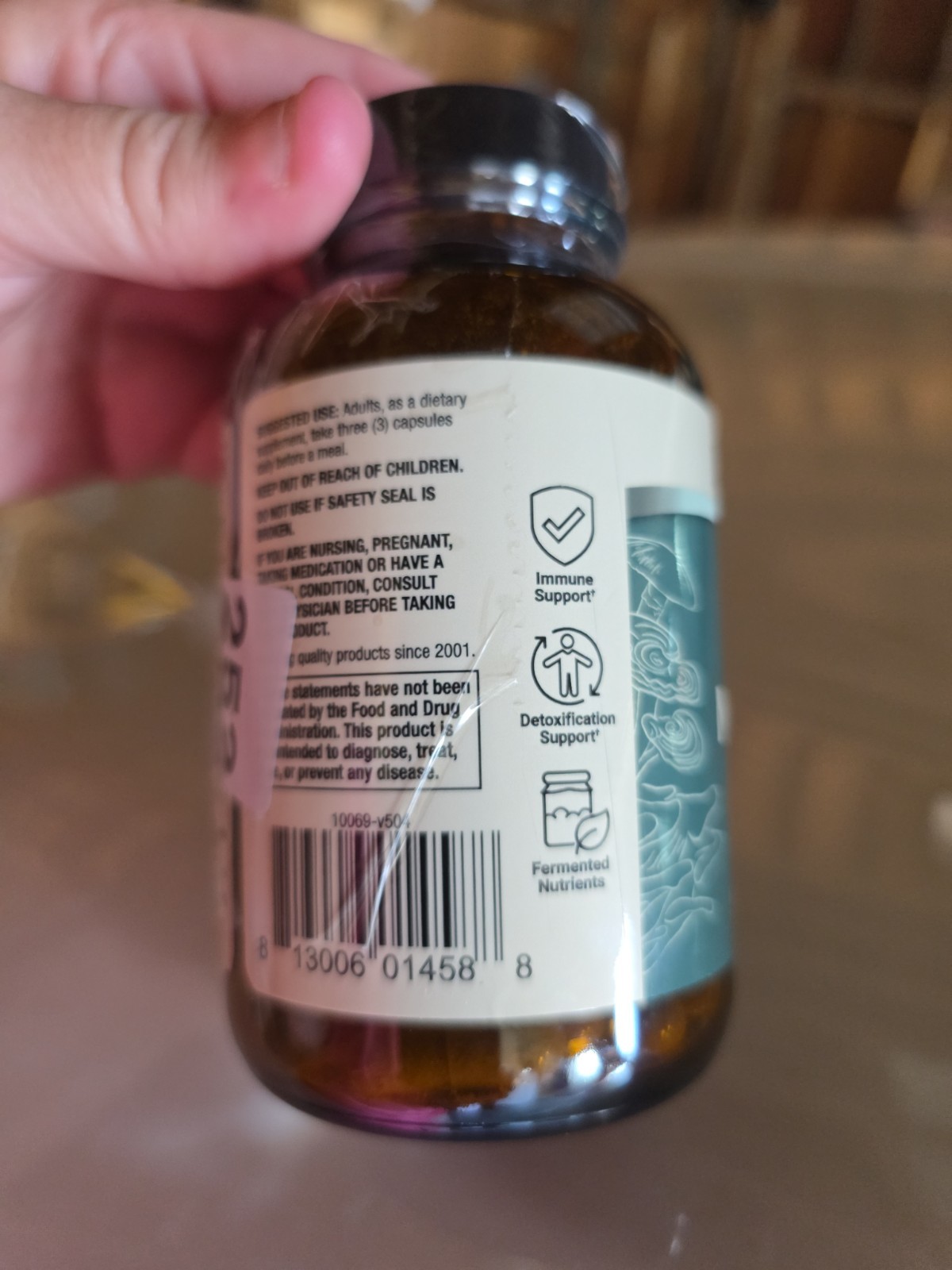 Dr. Mercola Organic Fermented Mushroom Complex – Supports Immune Cellular
