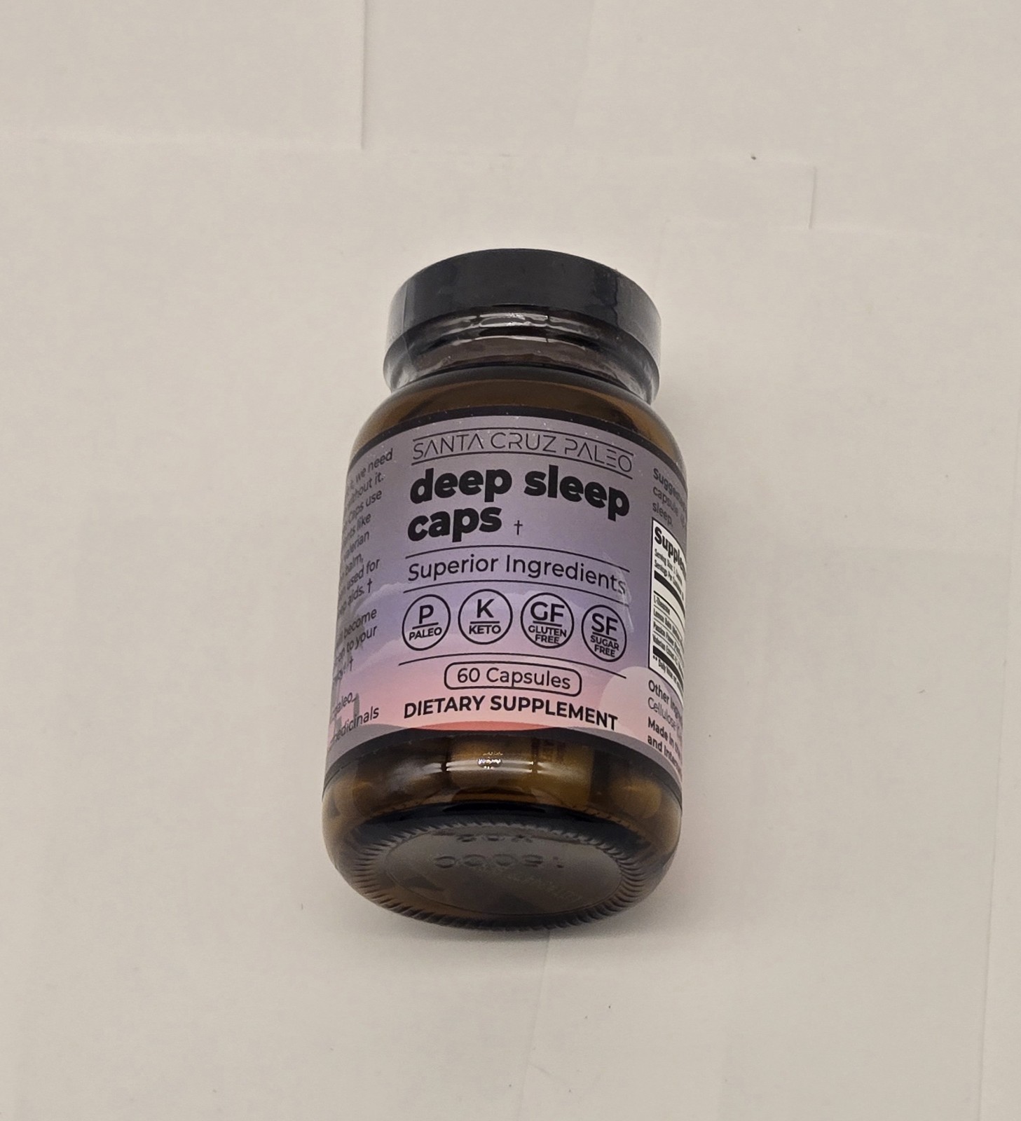 Santa Cruz Paleo Deep Sleep Caps – Sealed New – Exp 10/2026