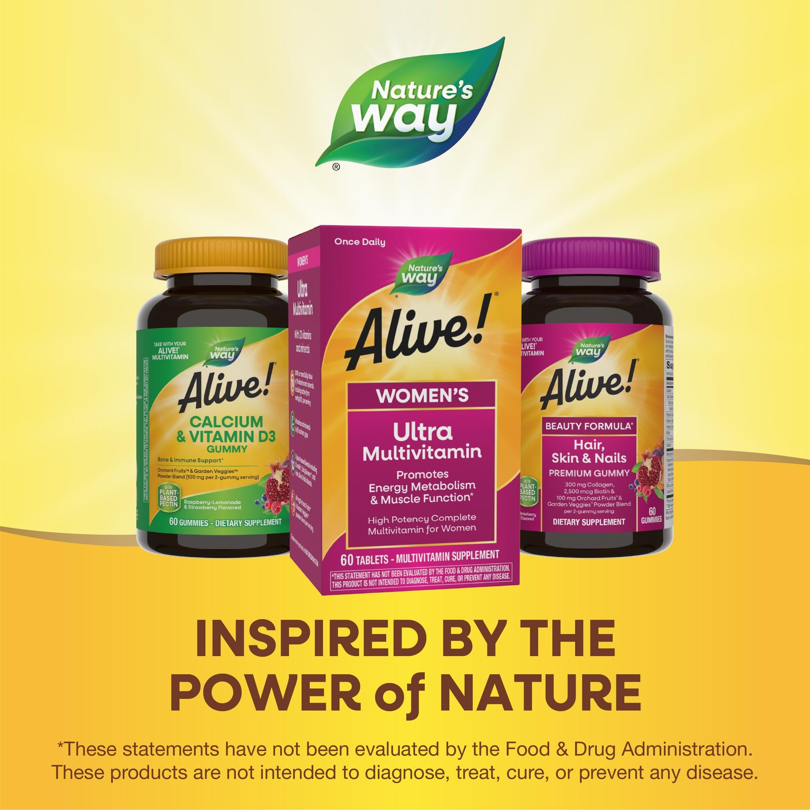Nature’s Way Alive! Ultra Multivitamin for Women, 60 Count (Pack of 1)
