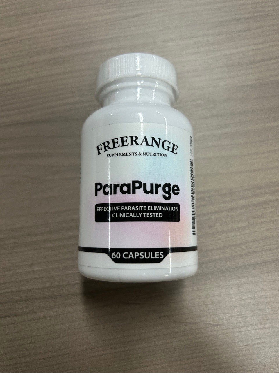 NEW ‘FreeRange’ ParaPurge Advanced Parasite Cleanser 60 Capsules Para Purge Free