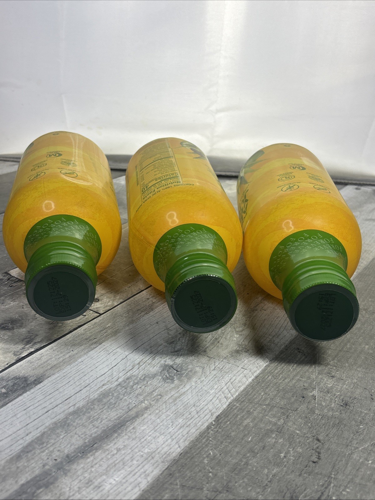 Forever Aloe Vera Juice 33.8 fl.oz Original Rare (Lot Of 3)