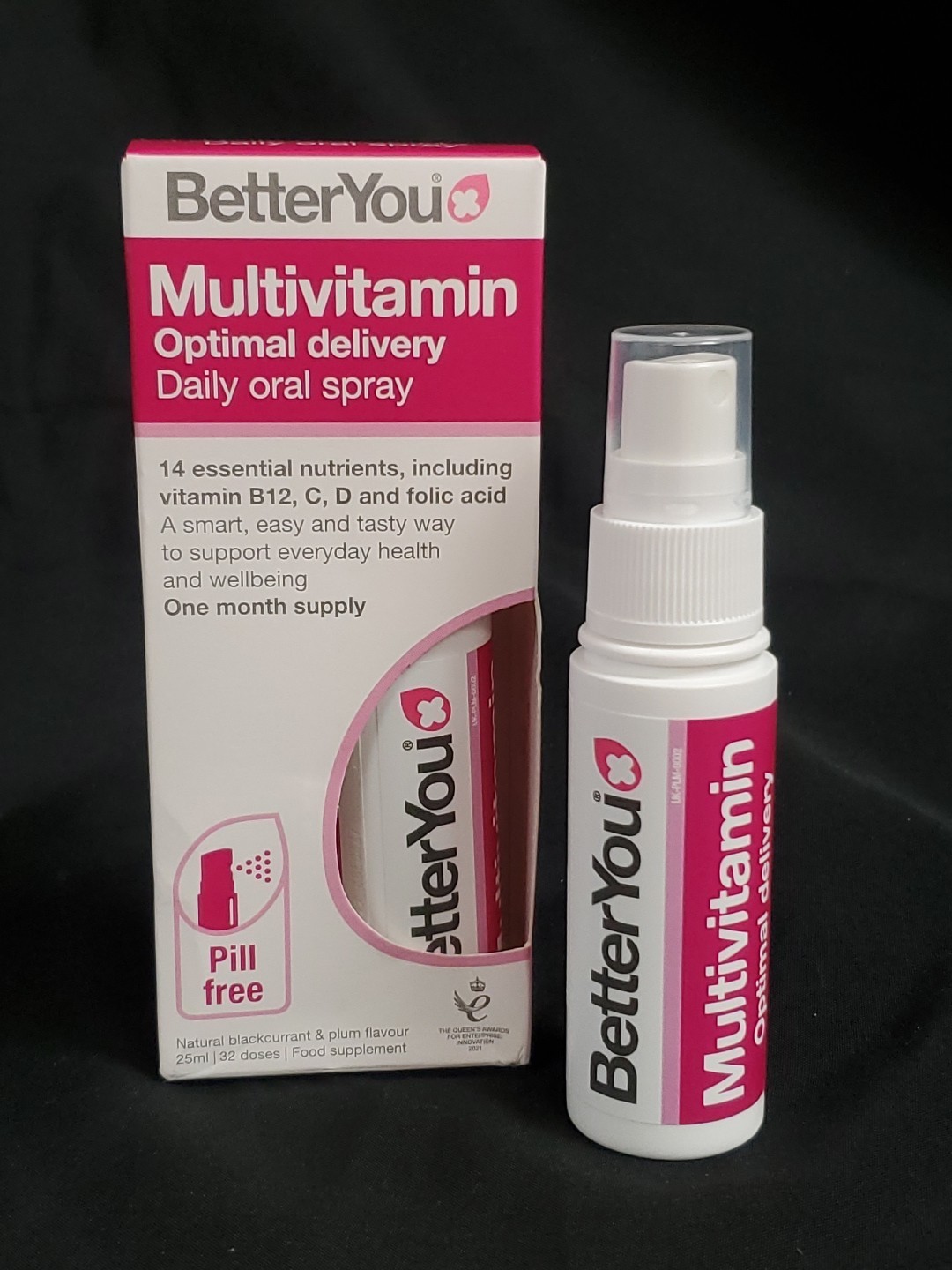 BetterYou MultiVitamin Daily Oral Spray 25ml 32 Doses Exp.03/2027 NEW Sealed