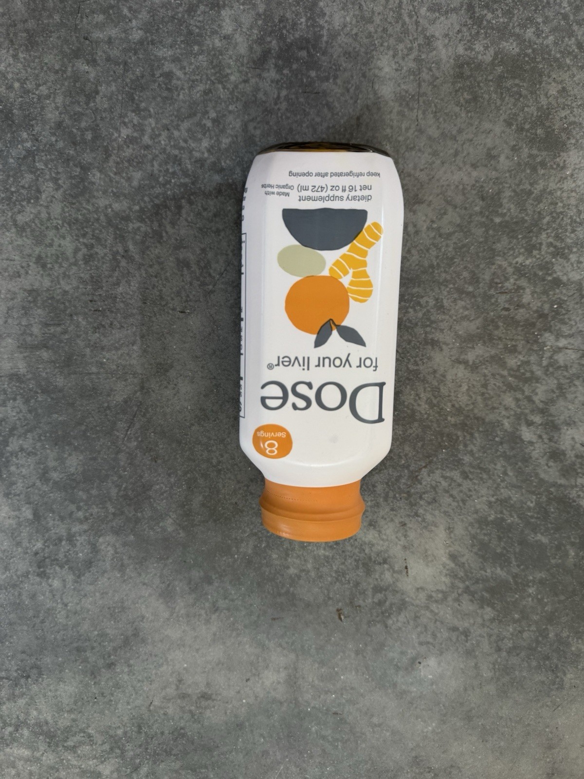 NEW & SEALED! Dose For Your Liver – 16 oz Dietary Supplement 02/27