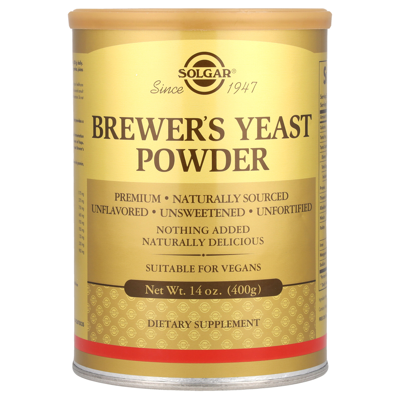 Brewer’s Yeast Powder, 14 oz (400 g)