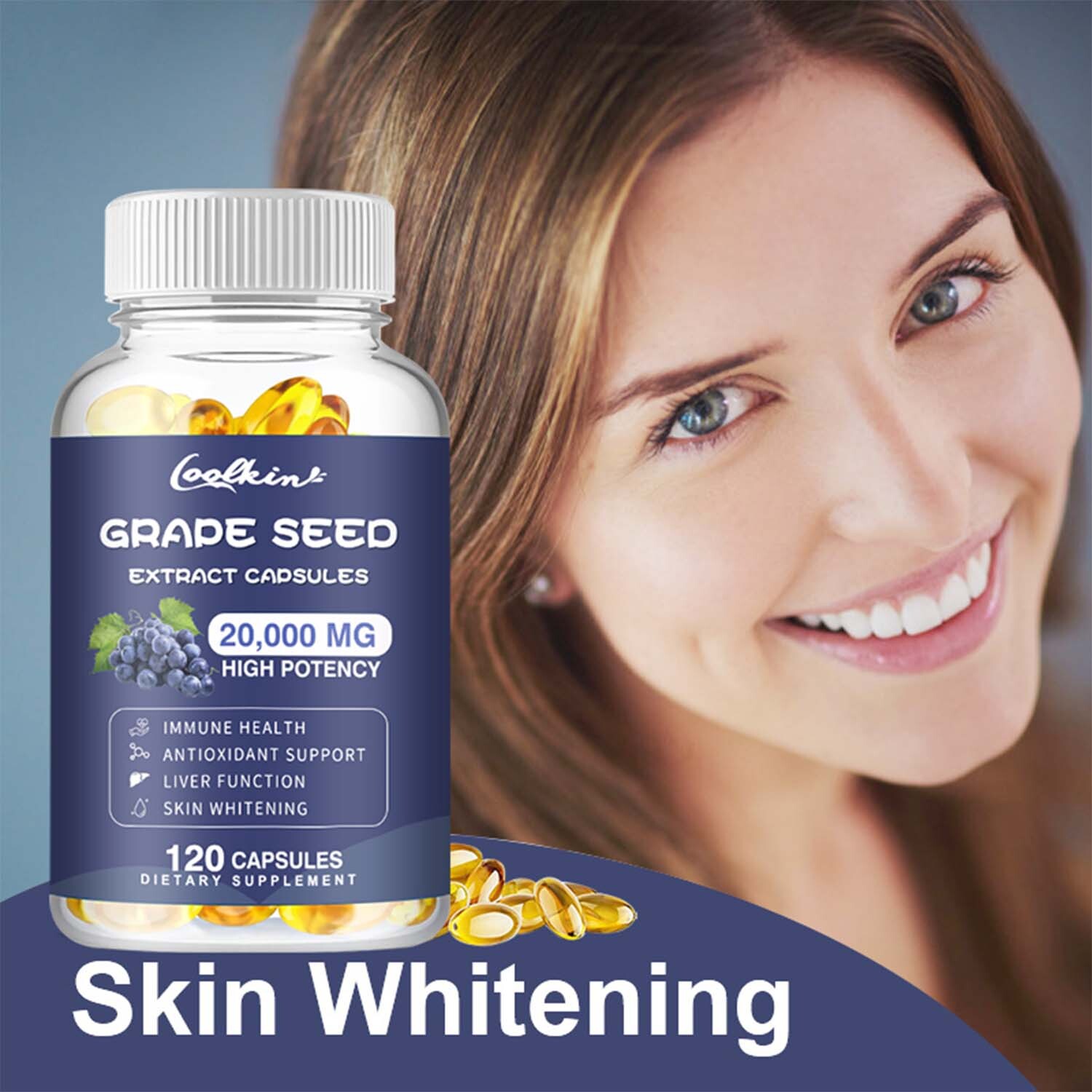Grape Seeds Extract – Antioxidant, Anti-Ageing, Liver Health, Immune Support