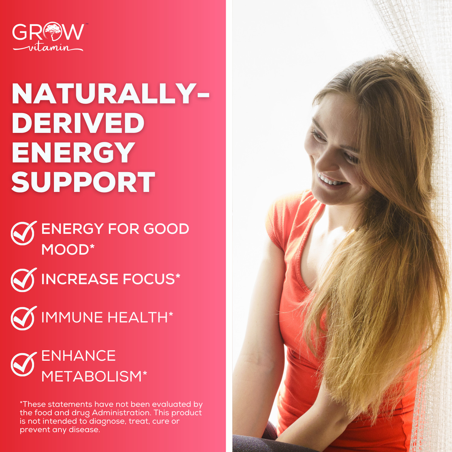 Vegan Vitamin B12 Sublingual Liquid Drops by Grow Vitamin NATURAL CHERRY FLAVOR
