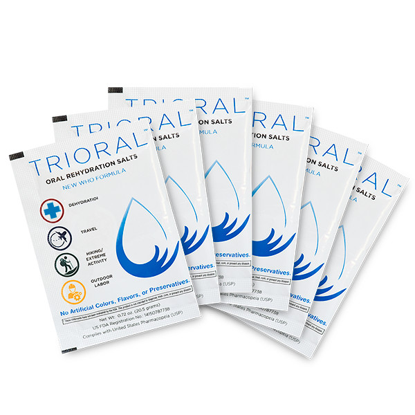 TRIORAL Oral Re-hydration Salts – 50 packs