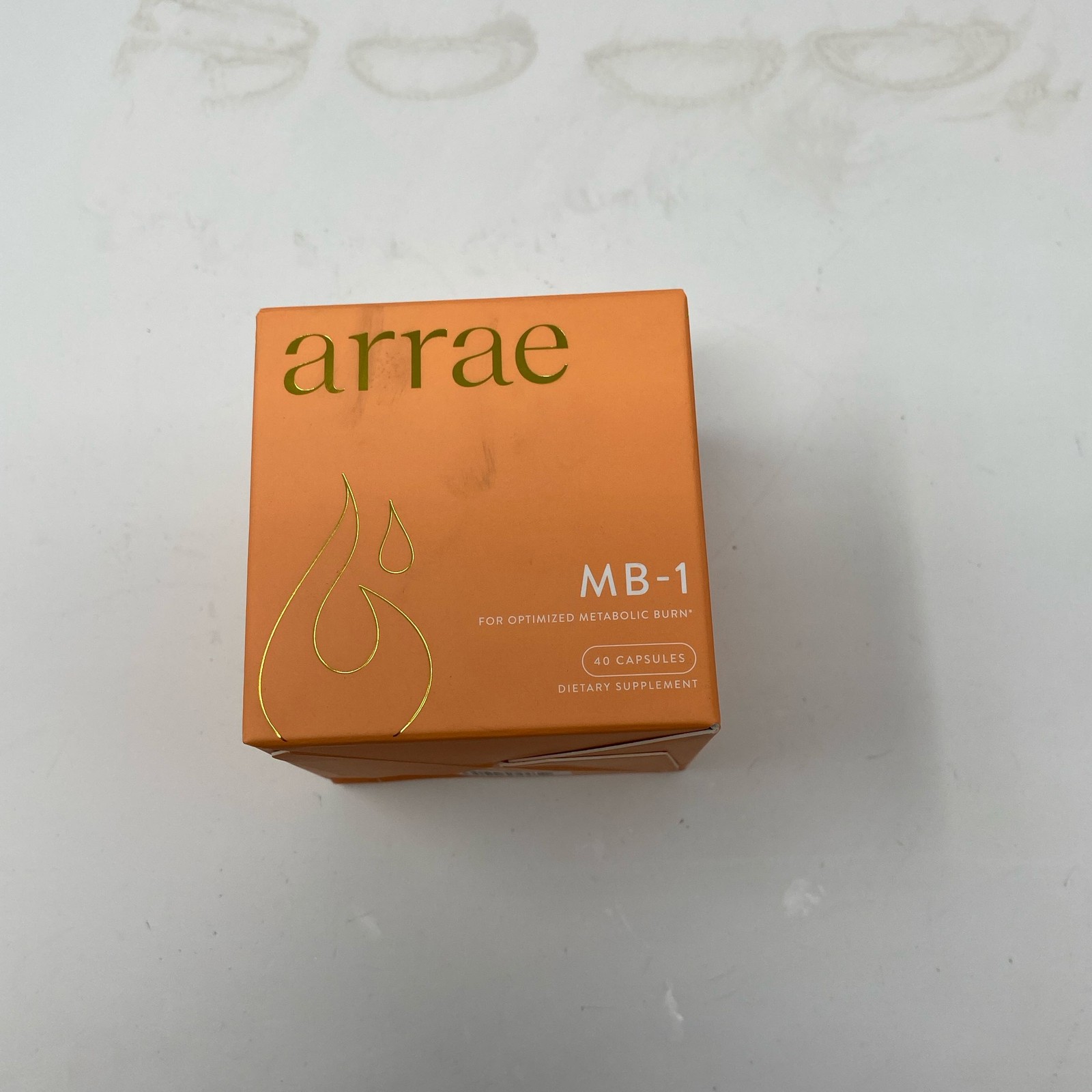 Arrae MB-1 Metabolism Support, Orange, 40 Capsules EXP 04/2027