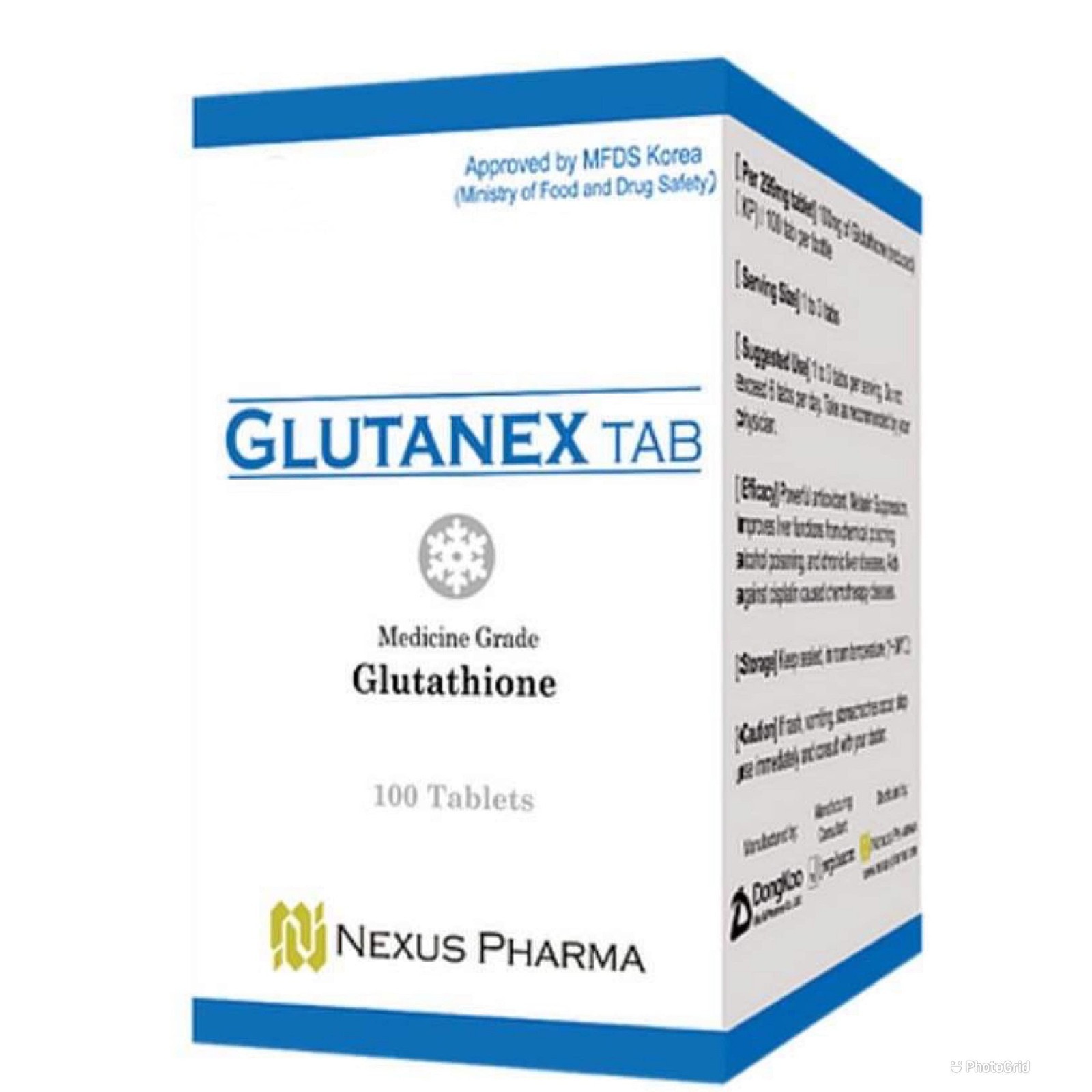 Glutathione Tablets – Premium Antioxidant Supplement, Skin Brightening, Made in