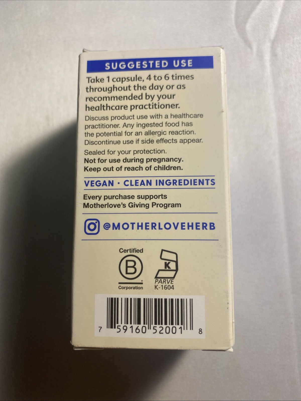 2-Motherlove More Milk Plus, 120 Total Capsules, And 2- Motherlove More Milk
