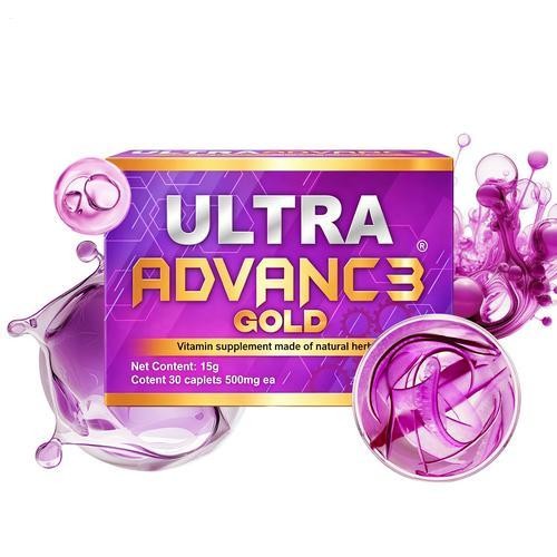 Ultra Advance Vitamin and Mineral Supplement 30 Capsules 500 Mg
