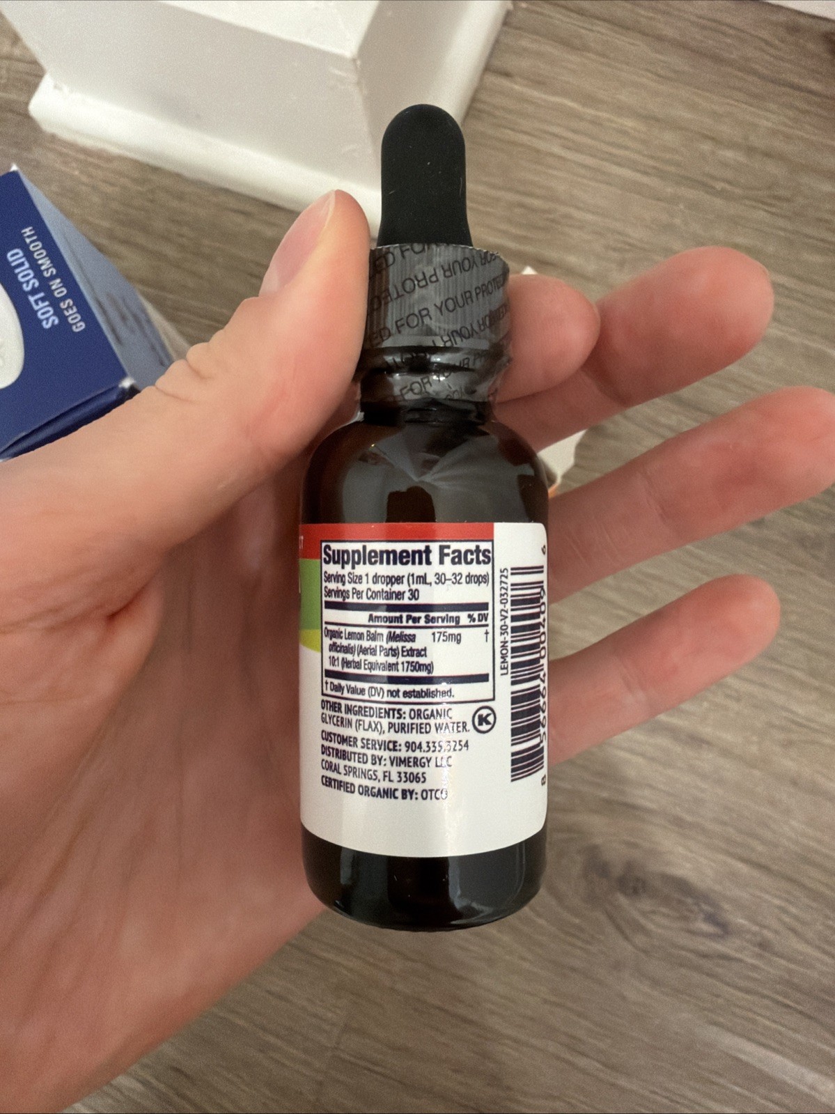 Vimergy Vitamin B12 Liquid Drops 2,500mcg Organic Dietary Supplement 30 mL