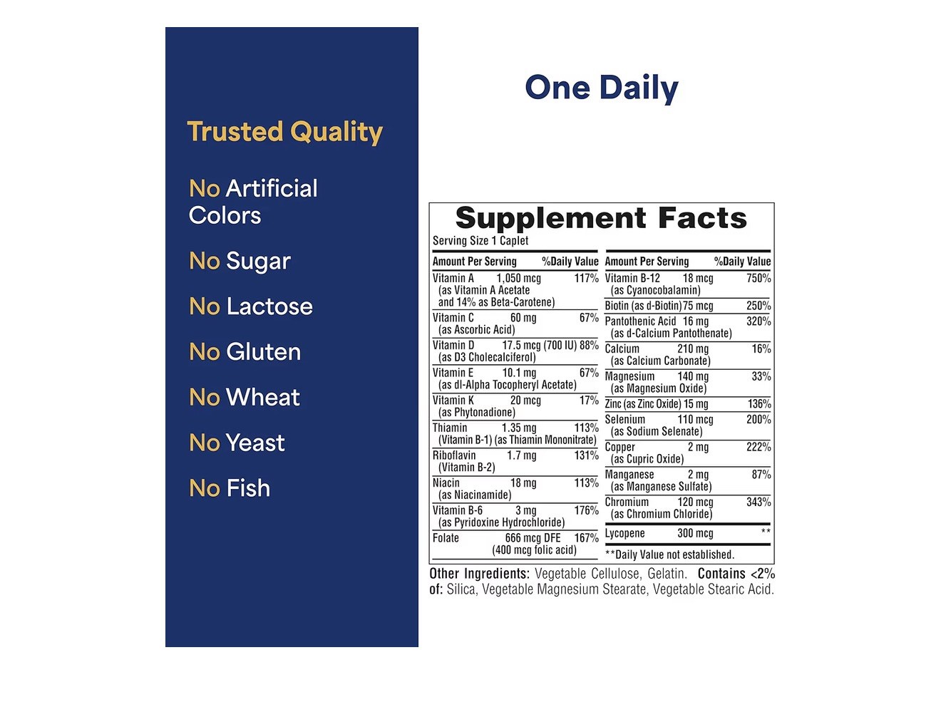 Puritan’s Pride One Daily Men’s Multivitamin/100-caplet bottle/USA/Exp 05/27 A11